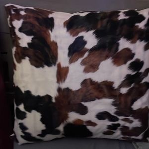 cow print pillow sheets